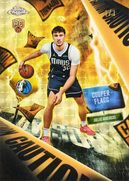 2025-26 Topps Chrome Basketball Mega Box (7 Packs)