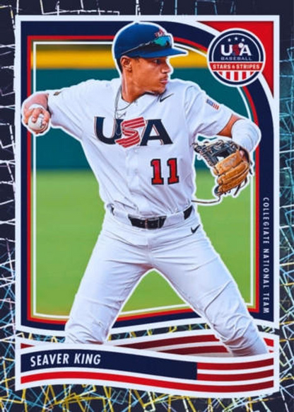 2022 Panini Stars & Stripes Baseball H2 Pack (5 Cards)