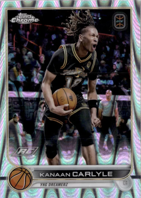 2022-23 Topps Chrome OTE Basketball Value Box Pack - 4 Cards