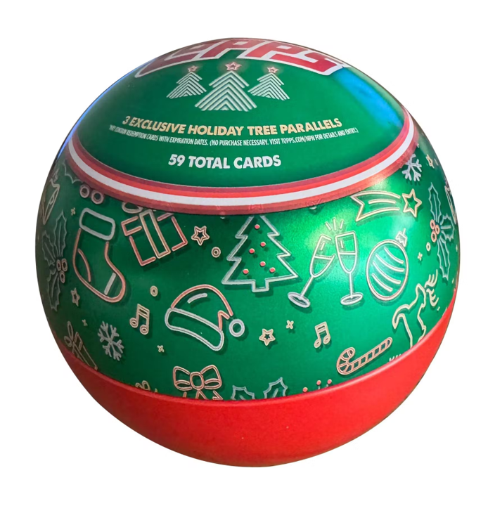 2024 Topps Holiday Baseball Tin (59 Cards)