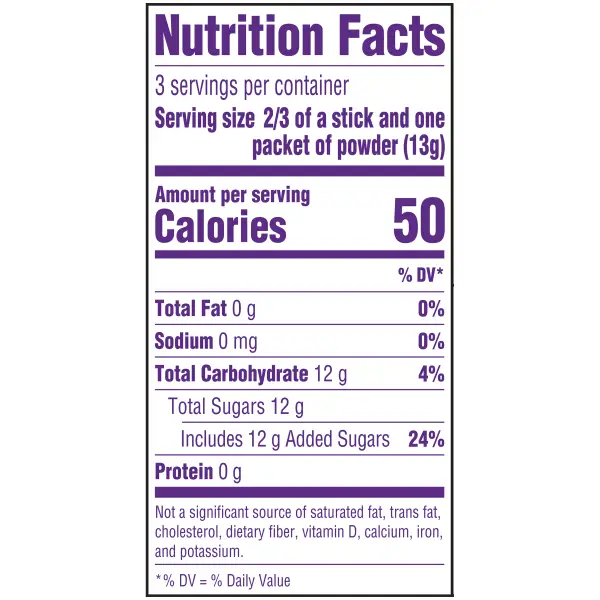 Lik-M-Aid FUN DIP: Razz Apple/ Cherry Yum/ Grape Yum (1.4oz Pack)