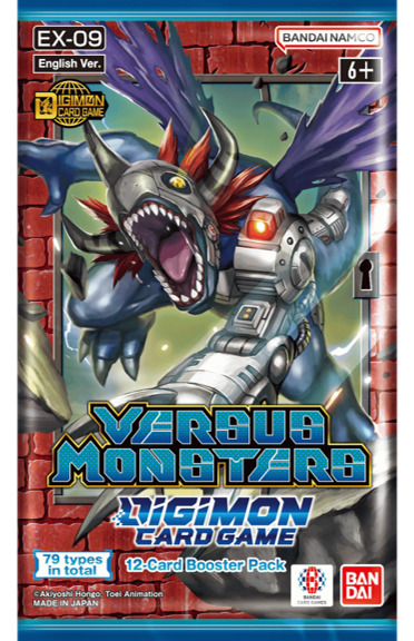 Digimon TCG: Versus Monsters (EX09) Booster Pack (12 Cards)