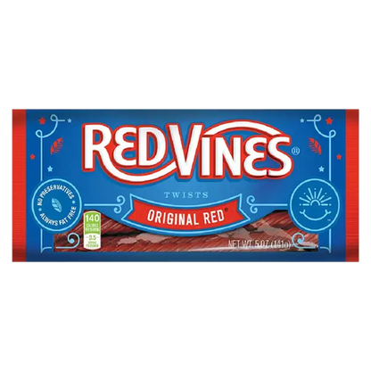 Red Vines Original Red Licorice Twists (5oz Tray)