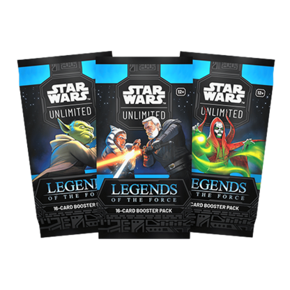 Star Wars Unlimited TCG: Legends of the Force Booster Pack (16 Cards)