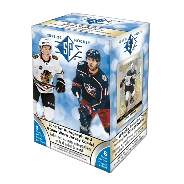 2023-24 Upper Deck SP Hockey Blaster Box (8 Packs)