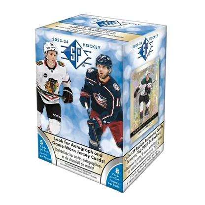 2023-24 Upper Deck SP Hockey Blaster Box (8 Packs)