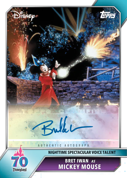 2025 Topps Disneyland 70th Anniversary Blaster Pack (5 Cards)