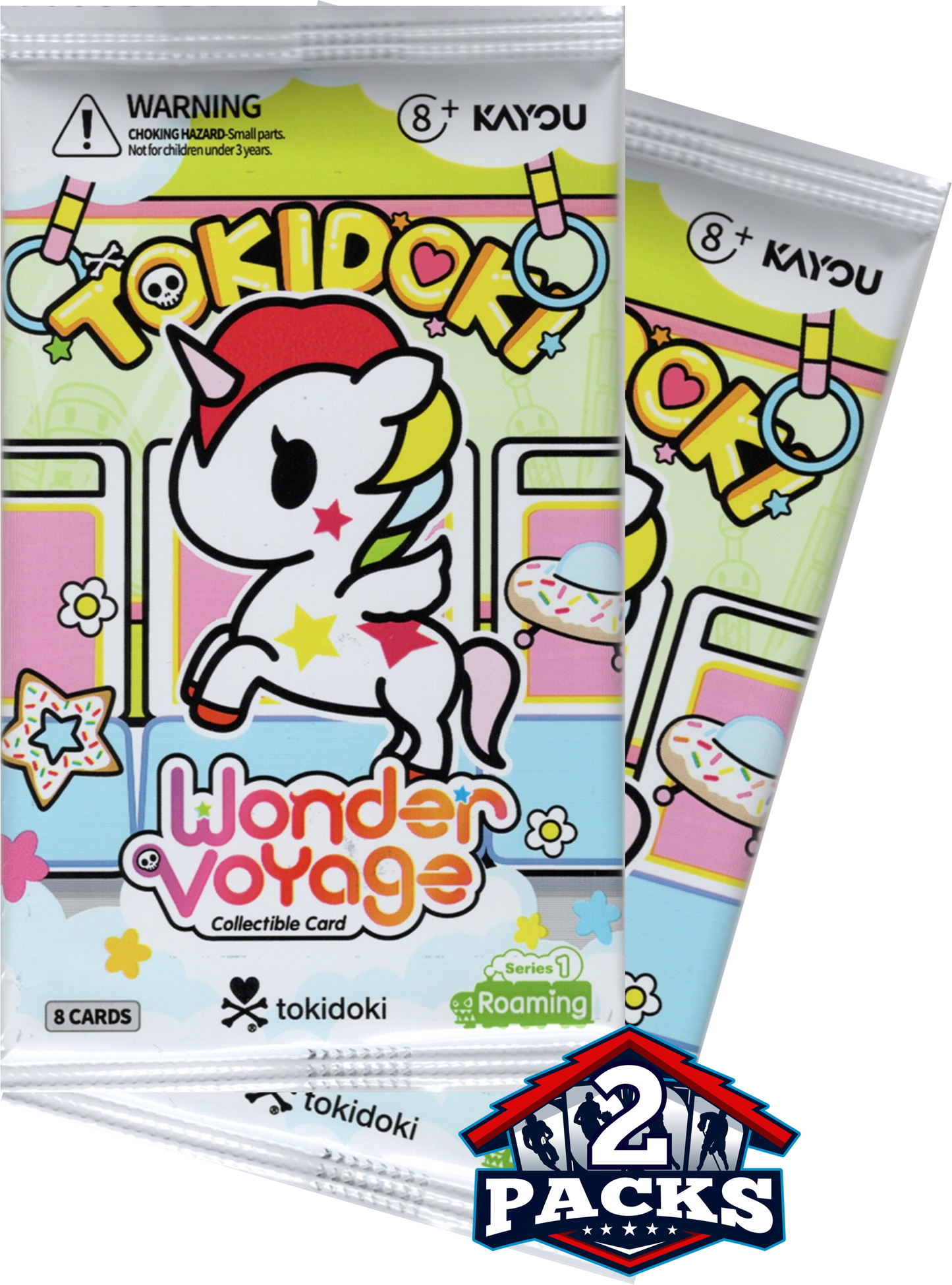 TOKIDOKI: Wonder Voyage - Roaming Series 1 Edition Booster 2pk (8 Cards Each)