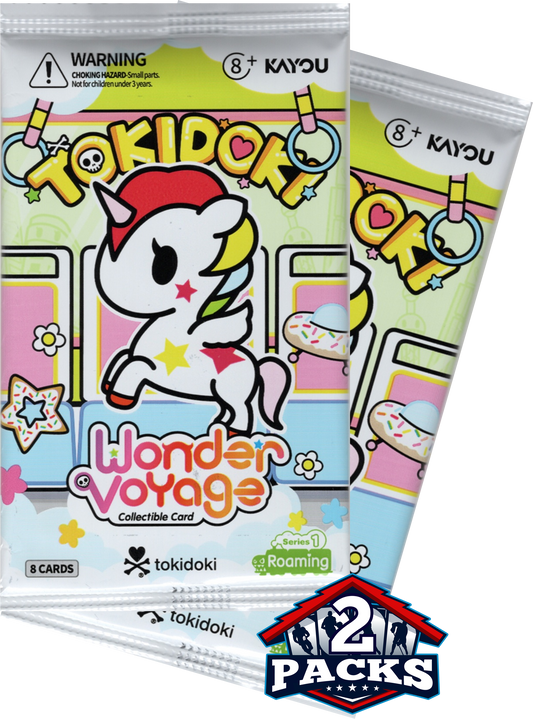 TOKIDOKI: Wonder Voyage - Roaming Series 1 Edition Booster 2pk (8 Cards Each)