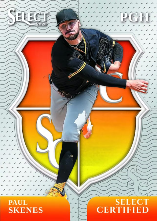 2025 Panini Select Baseball Hobby Pack (5 Cards)