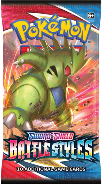 Pokemon: Battle Styles English Booster Pack (10 Cards)