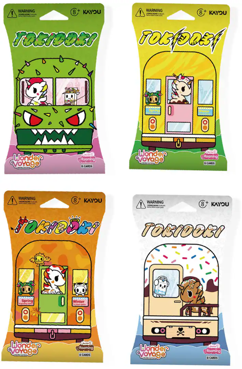 TOKIDOKI: Wonder Voyage - Roaming Edition Booster Pack (8 Cards)