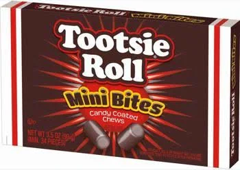 Tootsie Roll Mini Bites Chocolate (3.5oz Box)