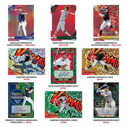 2026 Panini Donruss Elite Baseball Mega Box (10 Packs)