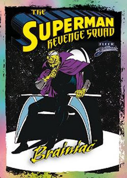 2025 Upper Deck Fleer Brilliants Superman Mega Box (14 Packs)