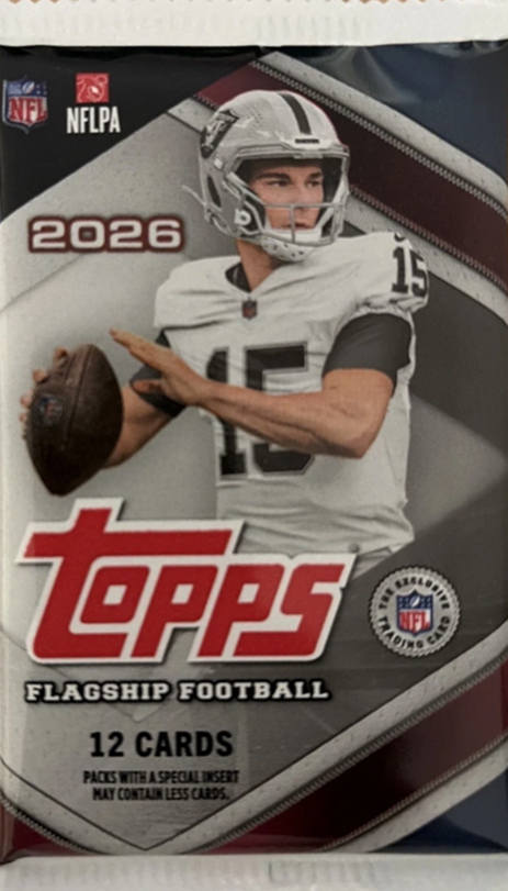 2026 Topps Flagship Football Blaster Pack (12 Cards)