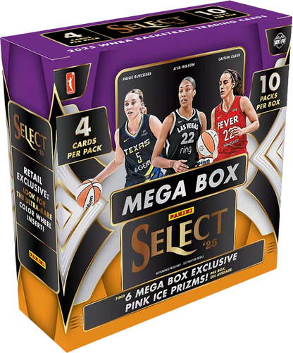 2026 Panini Select WNBA Mega Box (10 Packs)