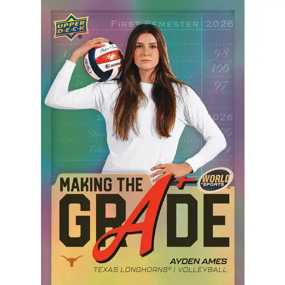 2026 Upper Deck World of Sports Vol. 2 Blaster Pack (4 Cards)