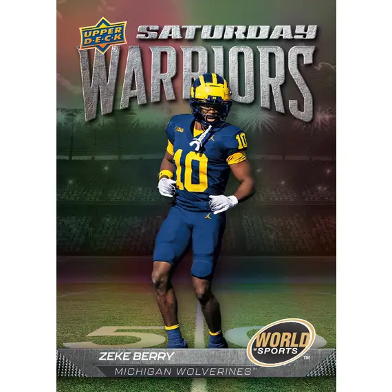 2026 Upper Deck World of Sports Vol. 2 Blaster Pack (4 Cards)