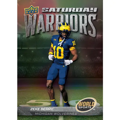 2026 Upper Deck World of Sports Vol. 2 Blaster Pack (4 Cards)