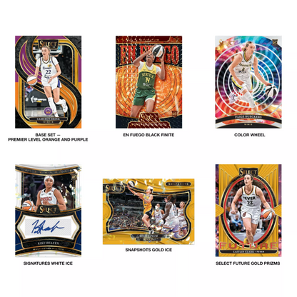 2026 Panini Select WNBA Mega Box (10 Packs)