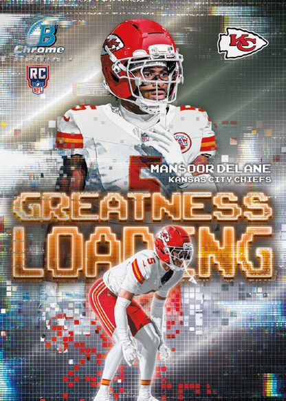 2026 Bowman Football Value Box (6 Packs)