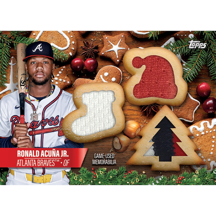 2025 Topps Holiday Baseball Mega Box Pack (10 Cards)