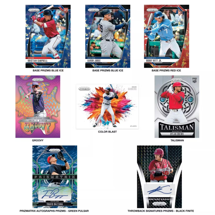 2025 Panini Prizm Baseball Blaster Box (6 Packs)