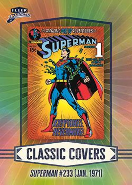 2025 Upper Deck Fleer Brilliants Superman Mega Box (14 Packs)