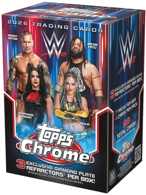 2026 Topps Chrome WWE Value Box (7 packs)