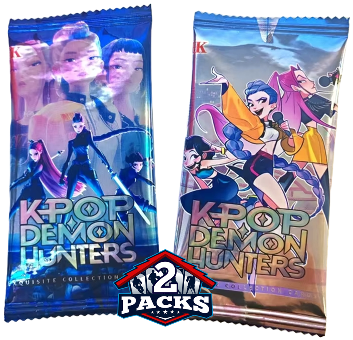 K-Pop Demon Hunters Exquisite Collection Cards 2pk (5 Cards Each)
