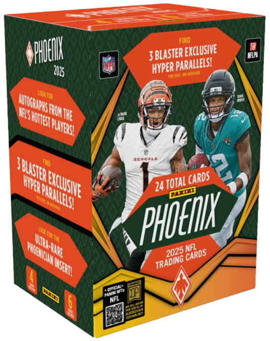2025 Panini Phoenix Football Blaster Box (6 Packs)