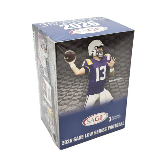 2026 Sage Low Series Football Blaster Box (5 Packs & 1 Auto)