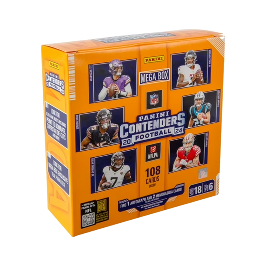 2024 Panini Contenders Football Mega Box (6 Packs)