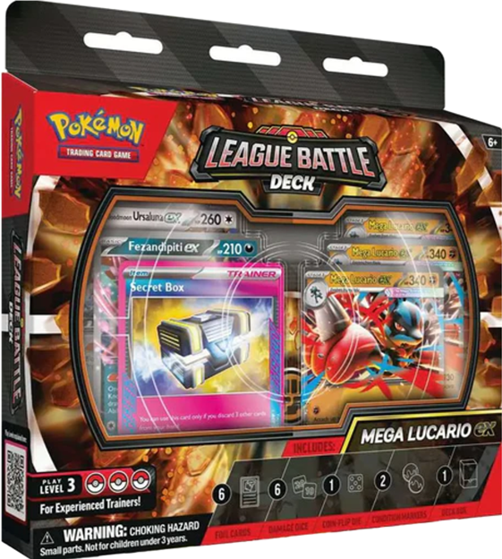 POKEMON: MEGA LUCARIO EX LEAGUE BATTLE DECK