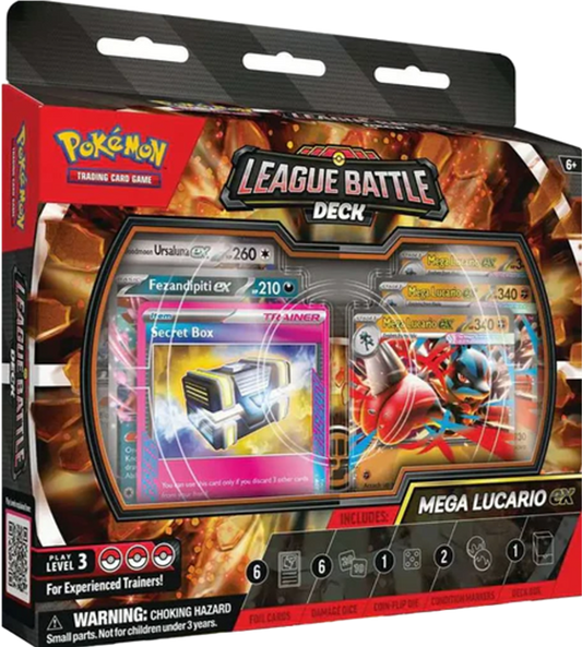 POKEMON: MEGA LUCARIO EX LEAGUE BATTLE DECK