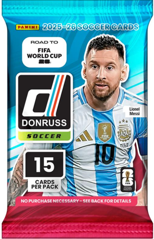 2026 Panini Donruss Road to the World Cup Soccer Blaster Pack (15 Cards)