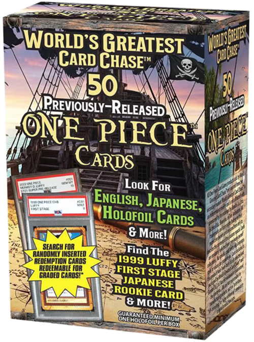 World's Greatest Card Chase: One Piece Blaster Box (50 Cards)