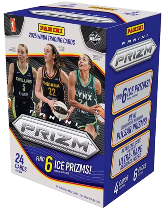 2025 Panini Prizm WNBA Blaster Box (6 Packs)
