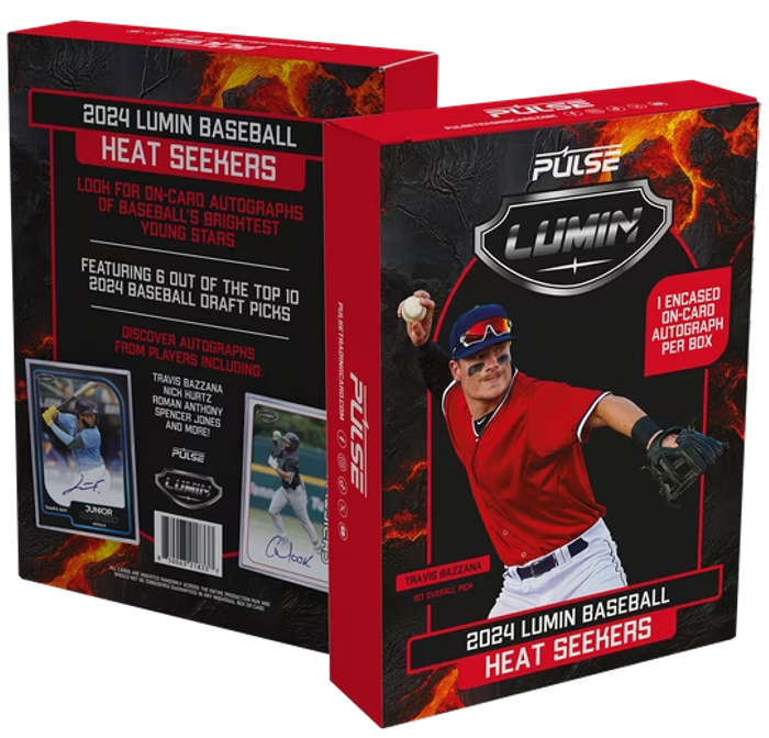 2025 Pulse Lumin Heat Seekers Baseball Hobby Box (1 Auto)