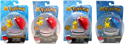 Pokemon Clip N Carry: 2-Inch Battle Figure & Poke Ball