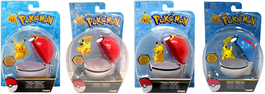 Pokemon Clip N Carry: 2-Inch Battle Figure & Poke Ball