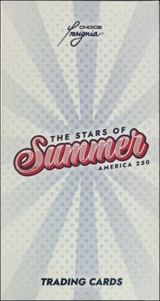 2026 Choice Insignia The Stars of Summer Patriotic Edition Box (20 Cards)