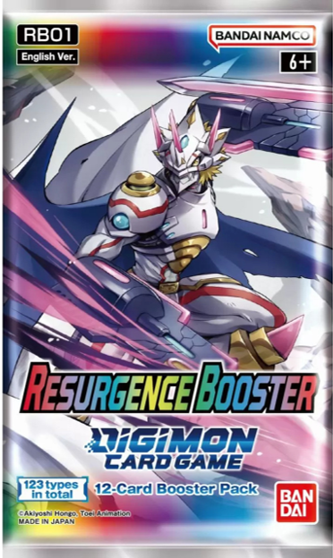 Digimon Card Game: Resurgence Booster Pack (12 Cards)