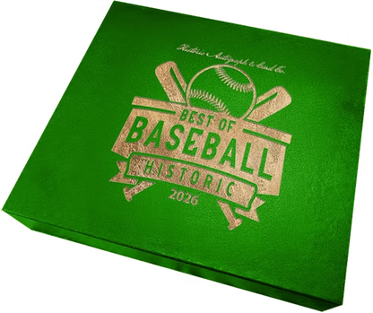 2026 Historic Autographs Co Best of Baseball Historic Box (9 Cards)