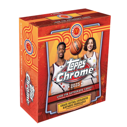 2025 Topps Chrome McDonalds All American Basketball Mega Box (5 Packs)