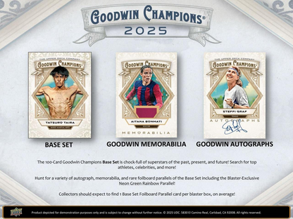 2025 Upper Deck Goodwin Champions Blaster Pack (5 Cards)