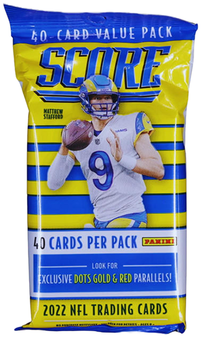 2022 Panini Score Football Value Pack (40 Cards)