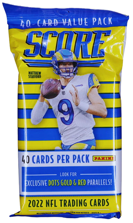 2022 Panini Score Football Value Pack (40 Cards)