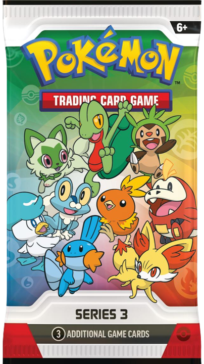 Pokemon: First Partner Collection 2026 Series 3 Booster Pack (3 Cards)